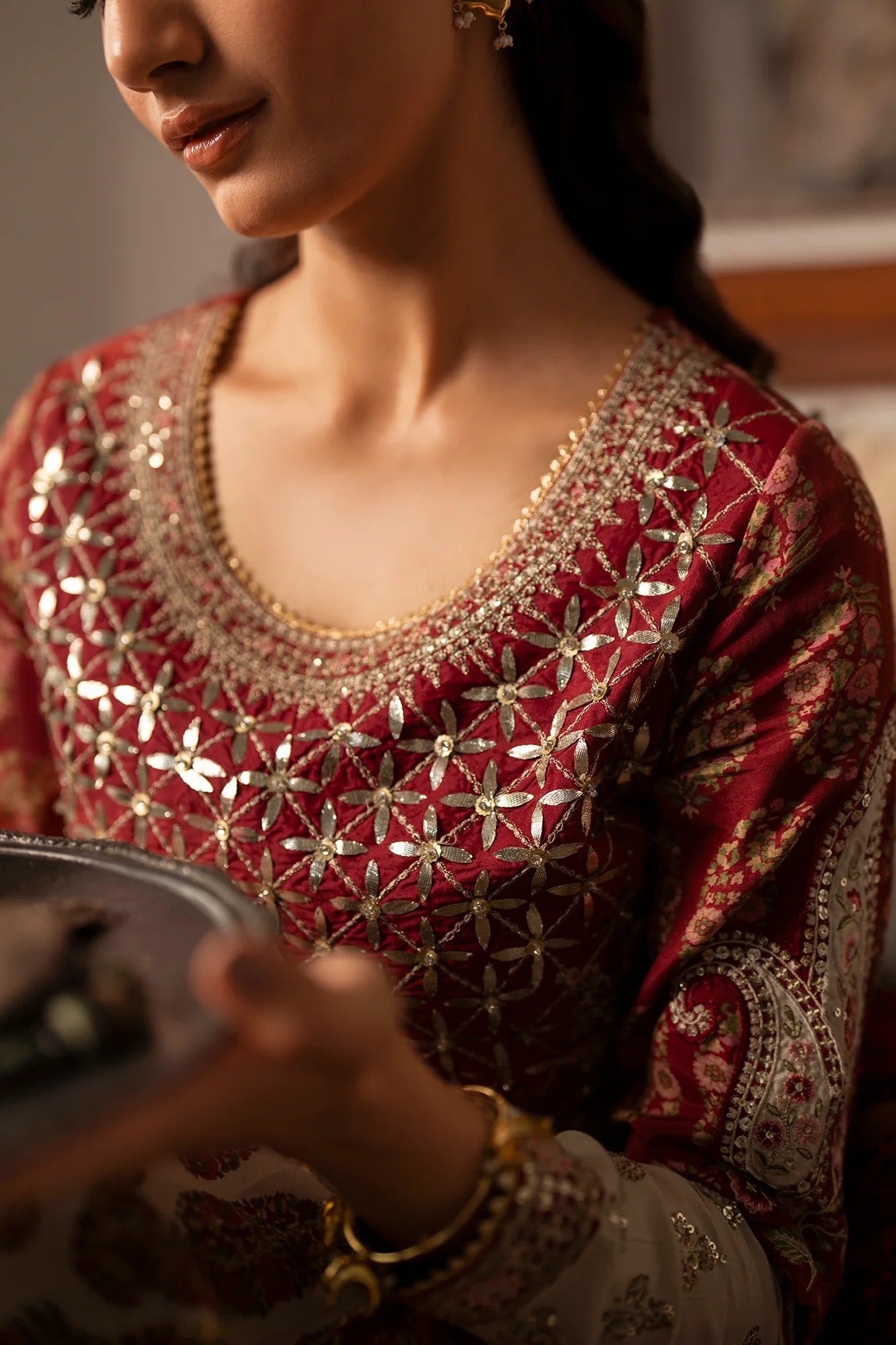 Luxury Embroidered Pishwas