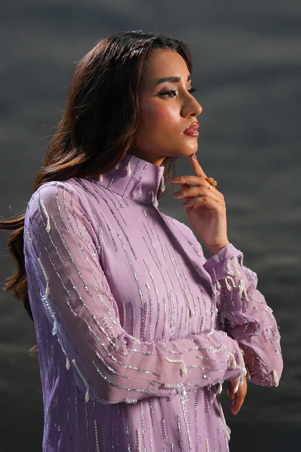 Luxury Chiffon 2 Piece - AM-11
