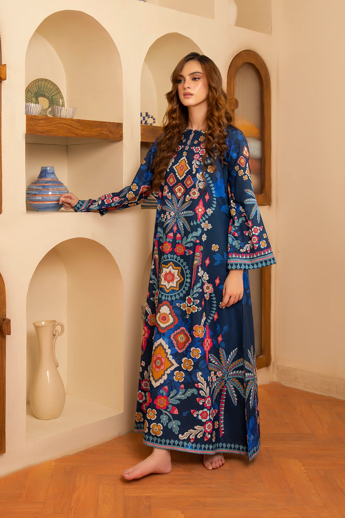 Printed Poly Cambric Set - Serenade