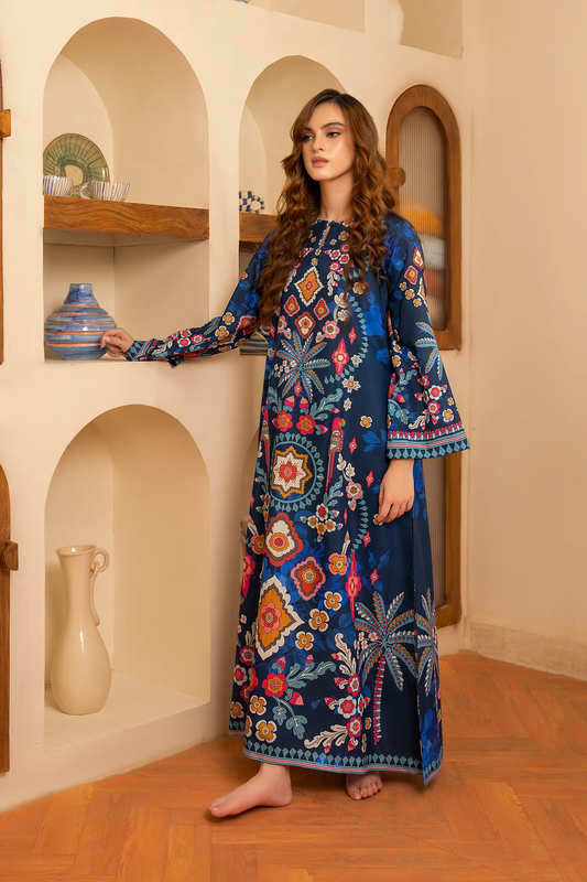 Printed Poly Cambric Set - Serenade