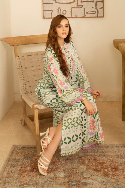 Printed Poly Cambric Set - Russet Glory