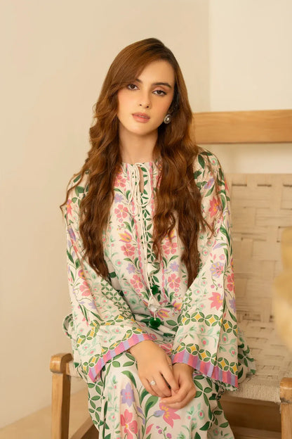 Printed Poly Cambric Set - Russet Glory