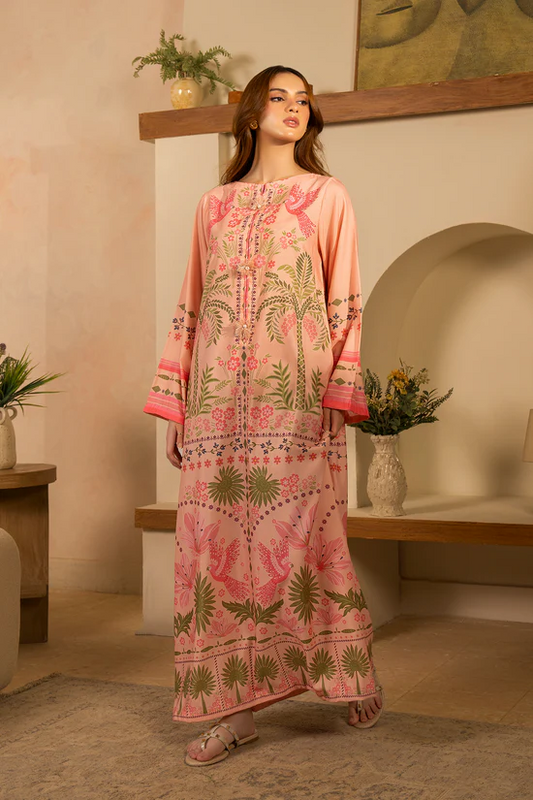 Printed Poly Cambric Set - Golden Hour