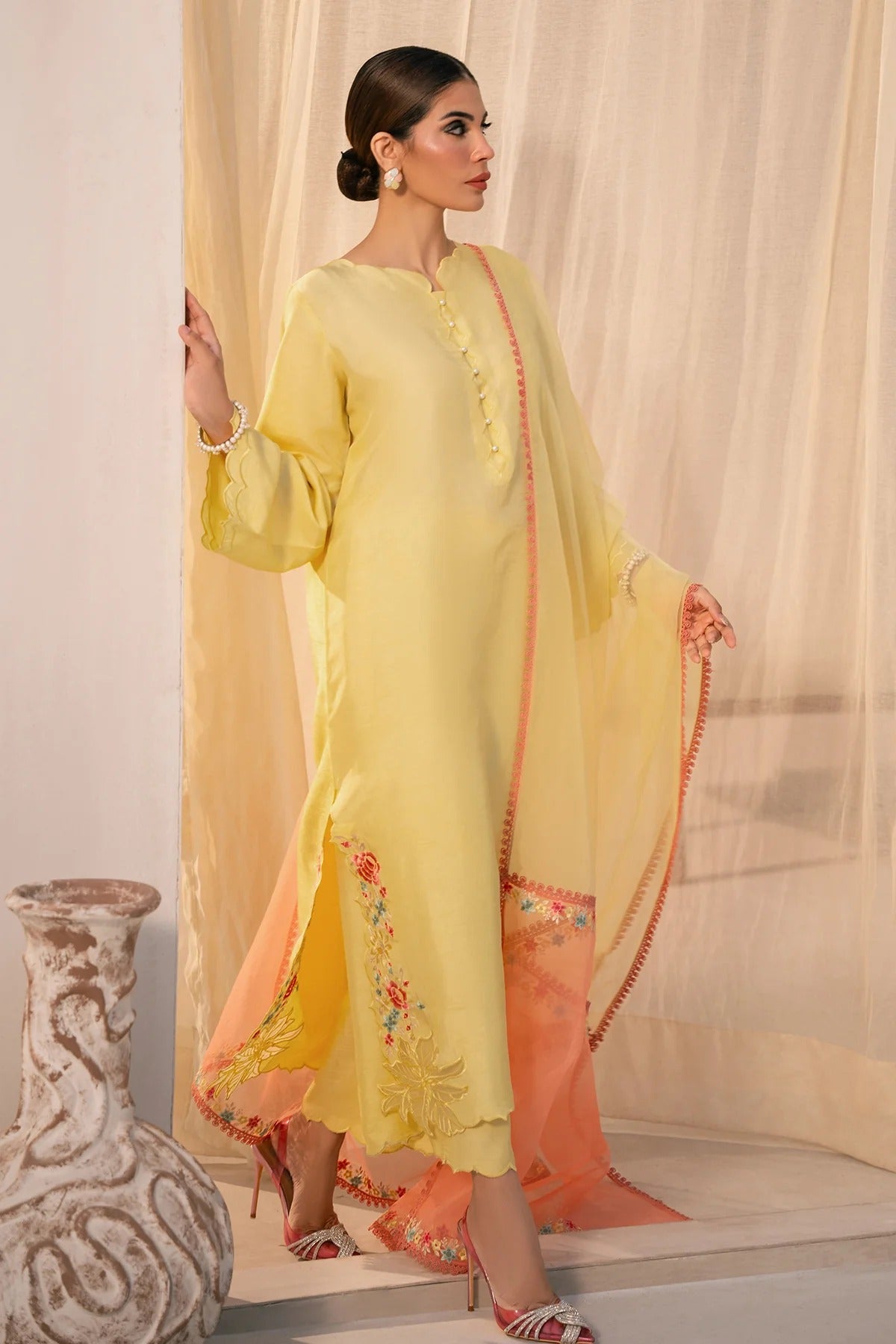 Luxury Silk Suit - Lara