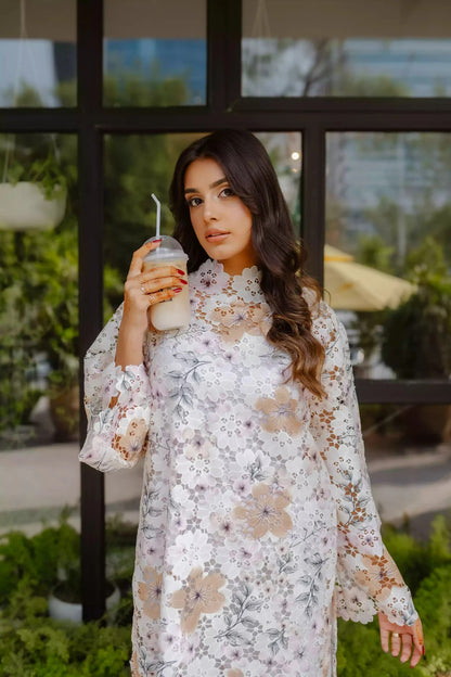 2 Piece Chikankari - Petal Weave