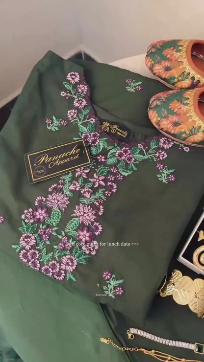 Embroidered Lawn Pret - Zarmin
