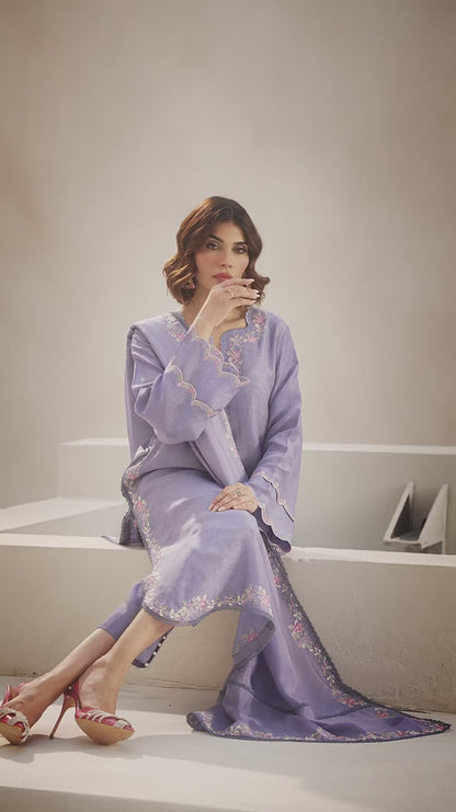 Luxury Silk Suit - Mirabel