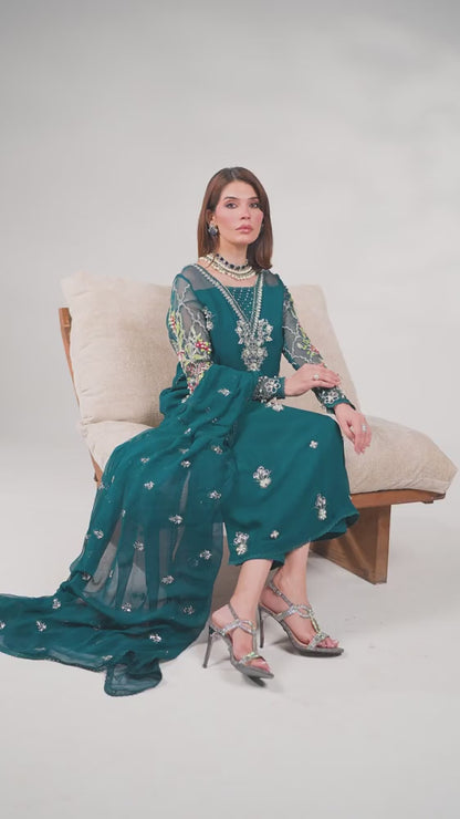 Luxury Teal 3 Piece - AM-15