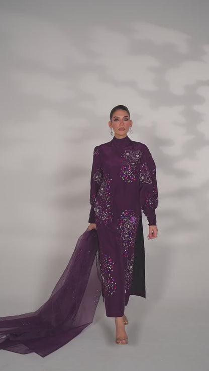 Luxury Silk 3 Piece - AM-17