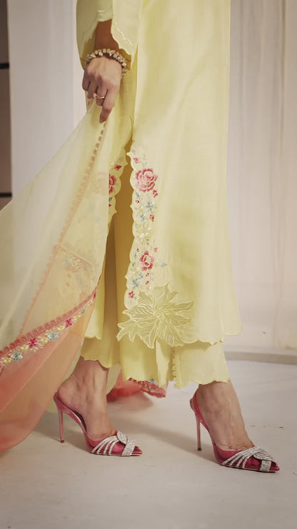 Luxury Silk Suit - Lara