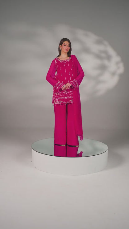 Luxury Chiffon 3 Piece - AM-18